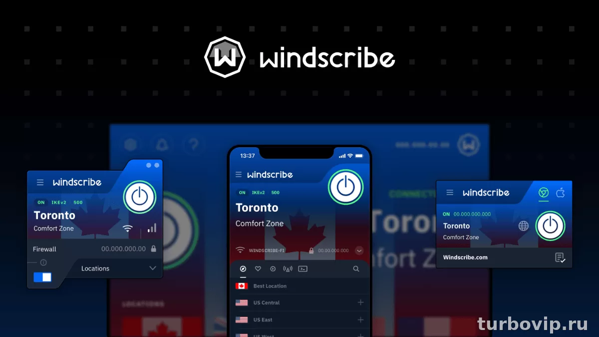 Windscribe VPN бесплатно: какой лимит трафика дают, как зарегистрироваться и что доступно без оплаты